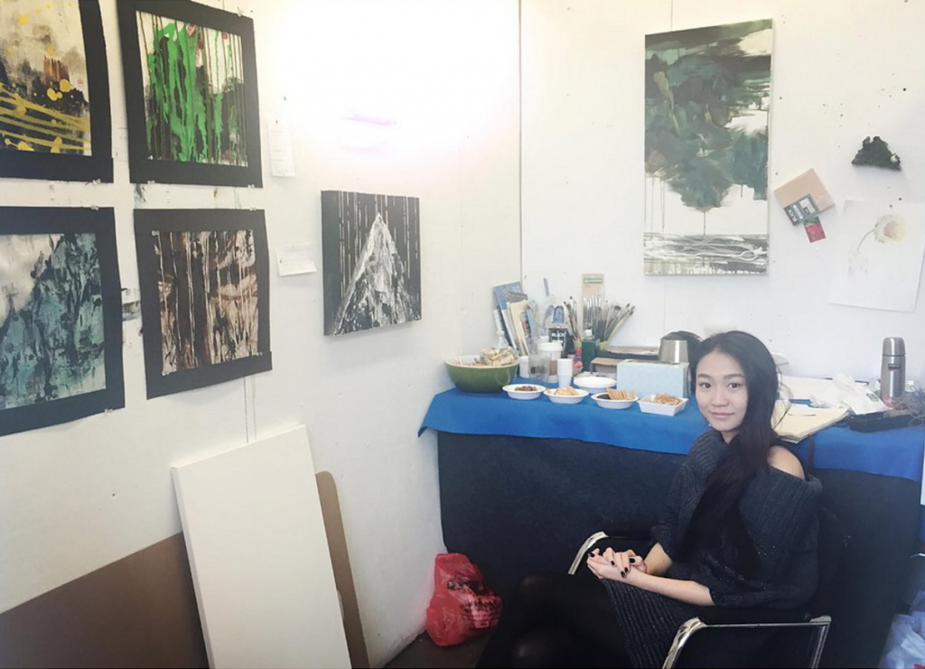 Yuan Yin is having her work exhibited in the SAL Gallery. Photo courtesy: Yuan Yin 