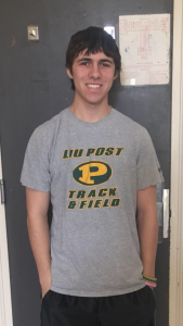 Junior cross country runner and indoor track and field runner, Tyler McGarvey