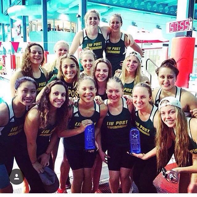 The swim team is currently number one in the country. Photo: Kat Kazaba