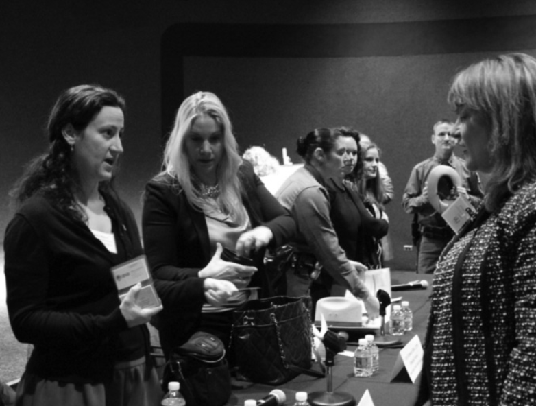 Photo by Jada Butler - LIU’s Office of Employer Relations hosts Women’s Day event in the Hillwood Cinema.  