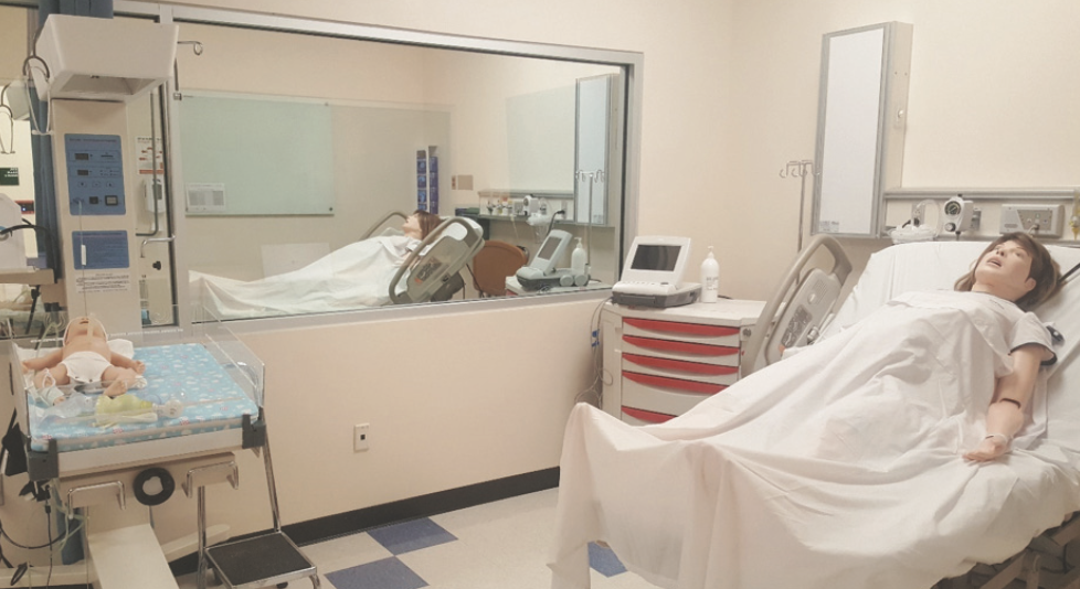 Photo by Ashley Bowden  New simulation lab in Pell Hall