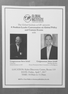 Photo by Tomas Gillen -  Poster for Global Institute event